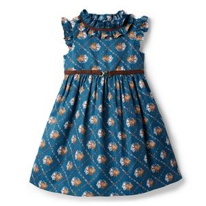 Janie and Jack equestrian / horse dress. Size 12. Sold out in stores!